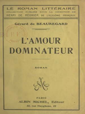 cover image of L'amour dominateur